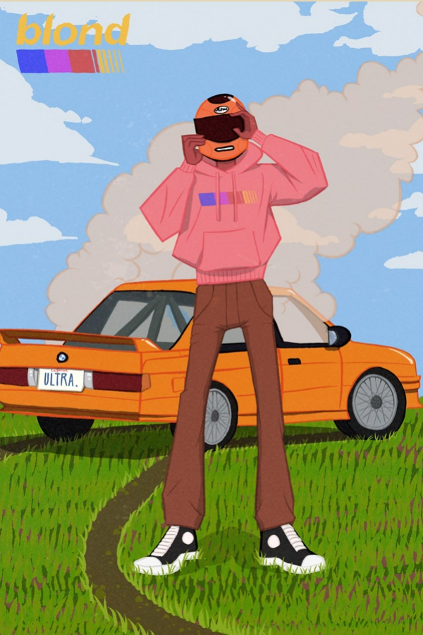 Frank Ocean 'Cartoon Blond' Poster