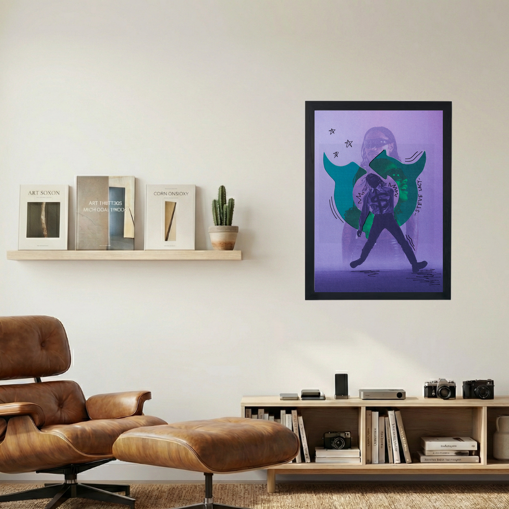 Steve Lacy 'Gemini' Collage Poster - Mockup 1