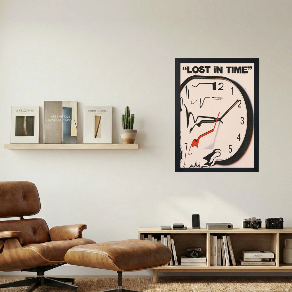 Lost In Time' Poster - Mockup 1