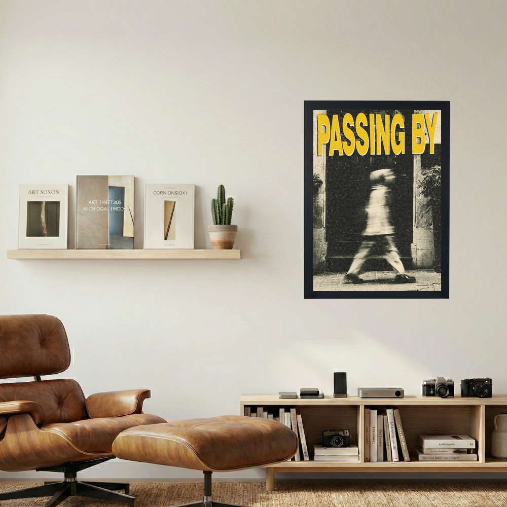 Passing By' Poster - Mockup 1