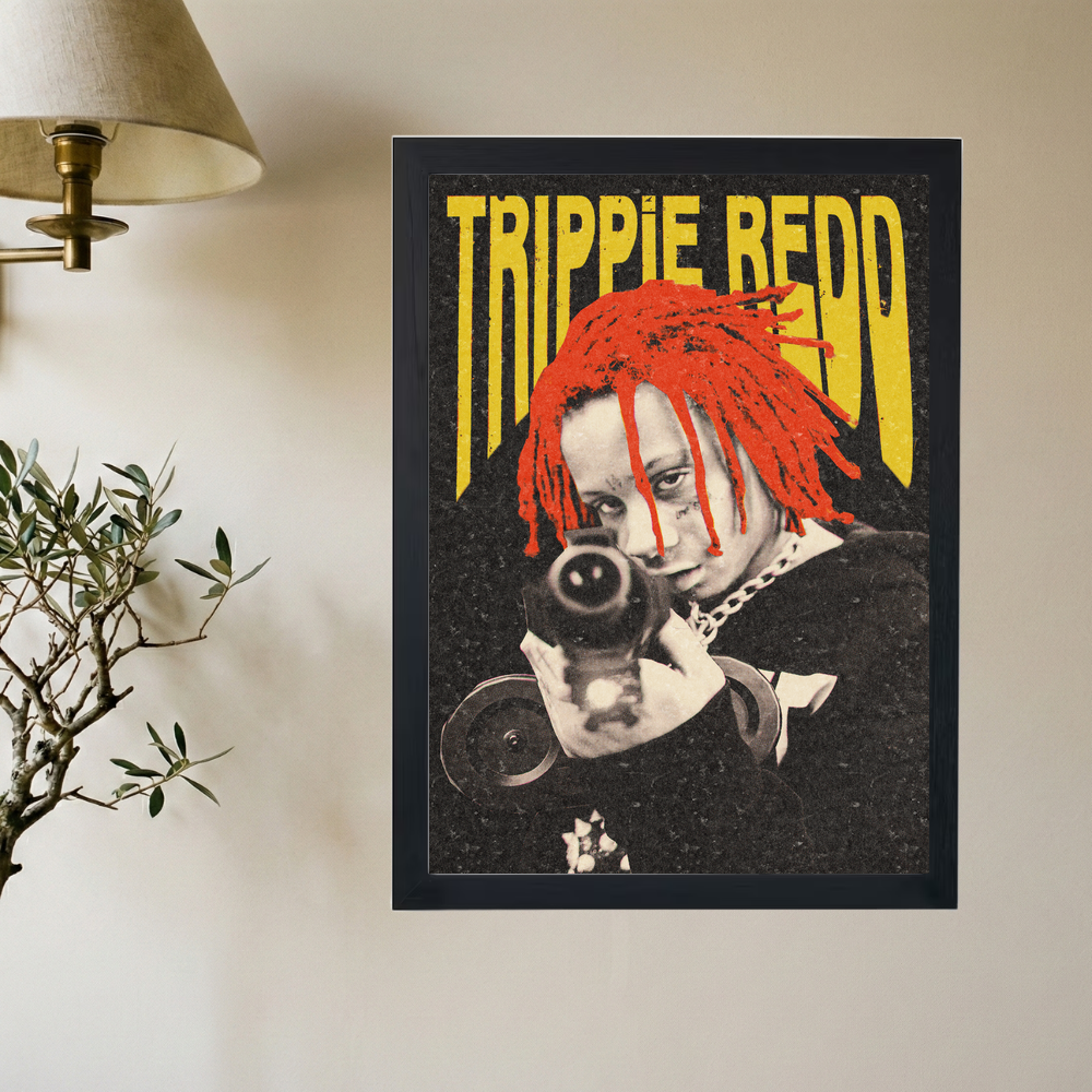 Trippie Redd 'Shooter' Poster - Mockup 2