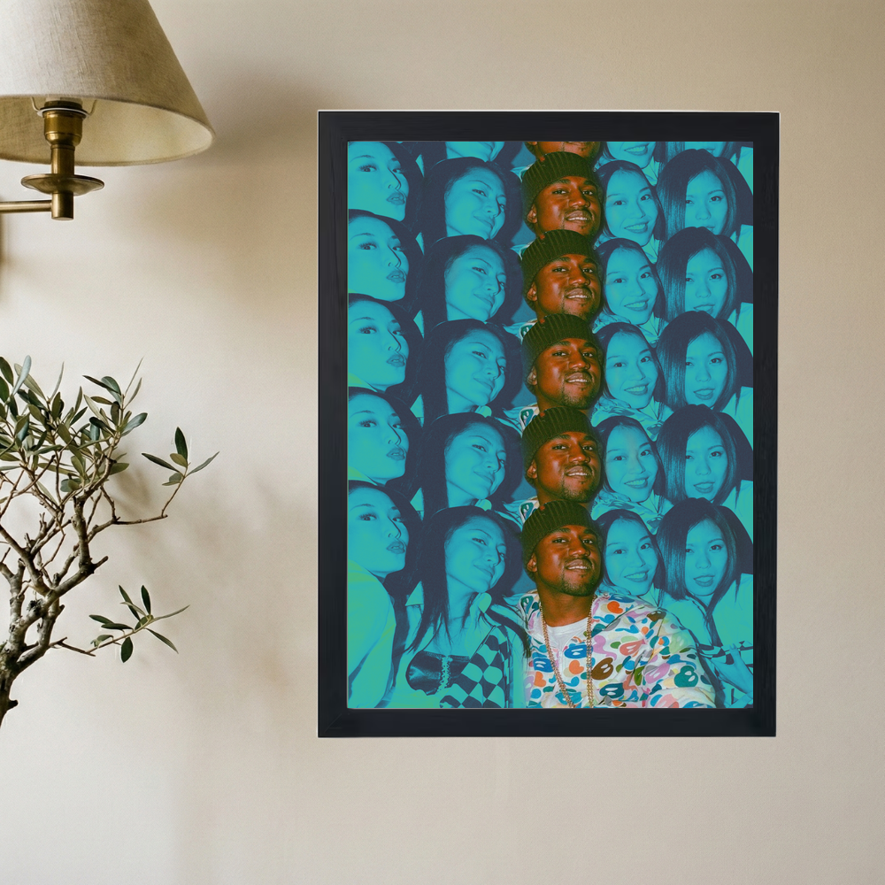 Kanye West 'Ladies & Ye' Poster - Mockup 2