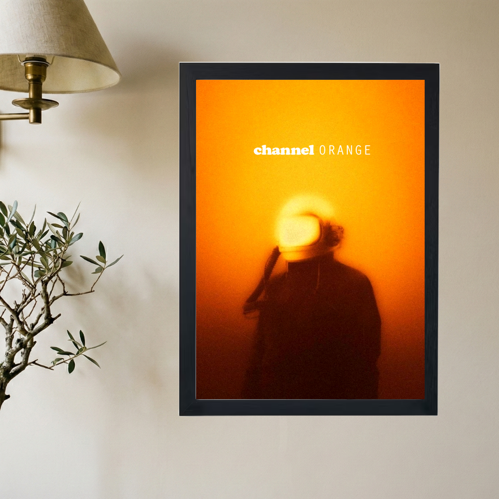 Frank Ocean 'Channel Orange' Poster - Mockup 2