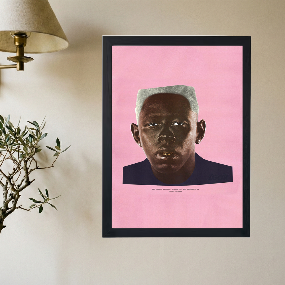 Tyler The Creator 'Tyler Okonma' Poster - Mockup 2