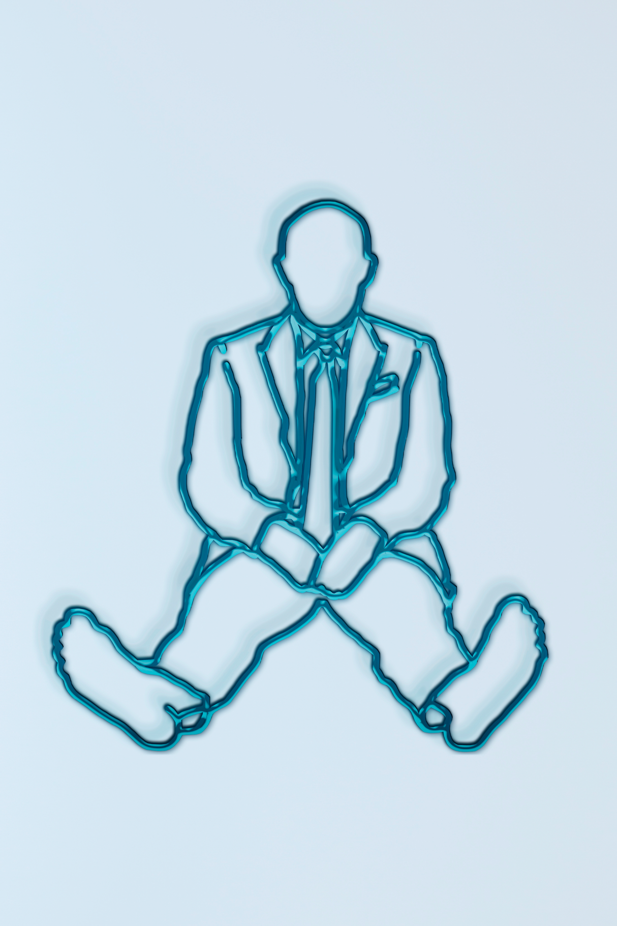 Mac Miller 'Swimming Outline' Poster - Mockup 1