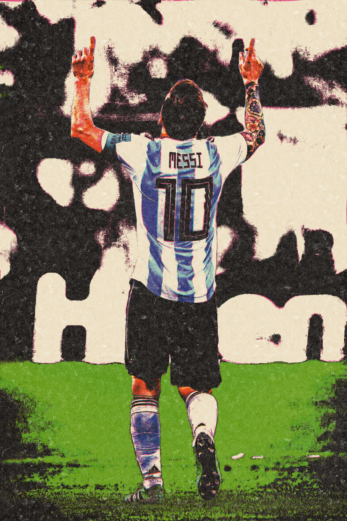 Messi 'Praise' Poster