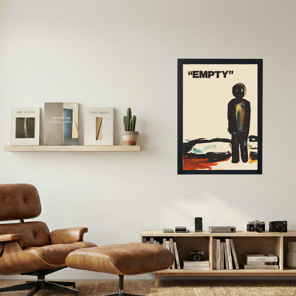 Empty' Poster - Mockup 1