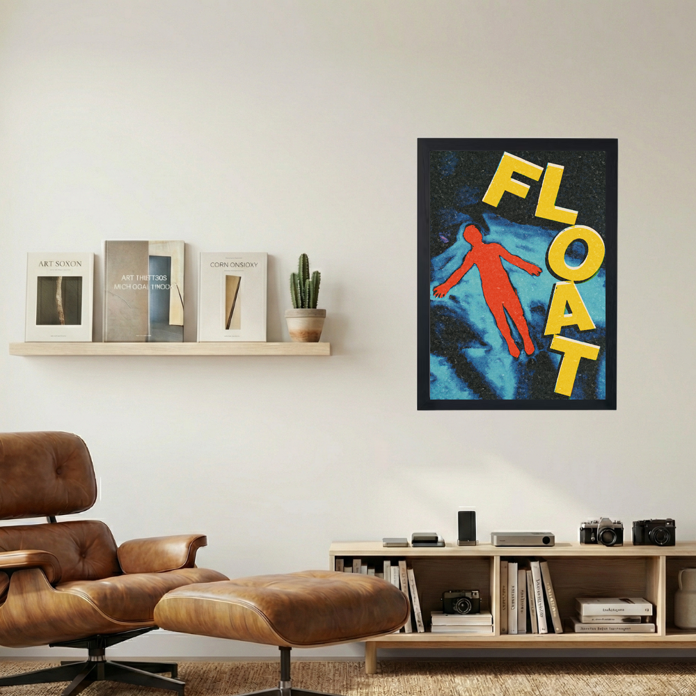 Float' Poster - Mockup 1