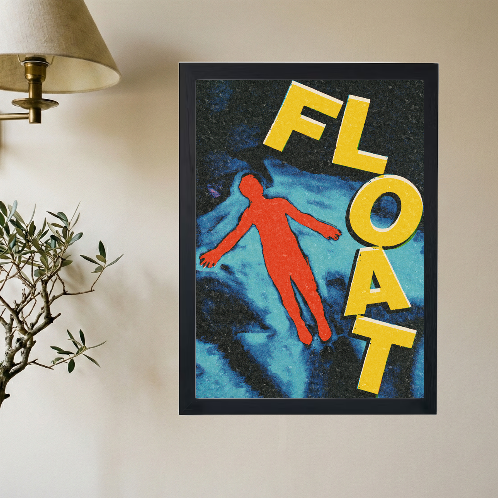 Float' Poster - Mockup 2