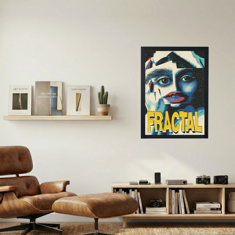 Fractal' Poster - Mockup 1