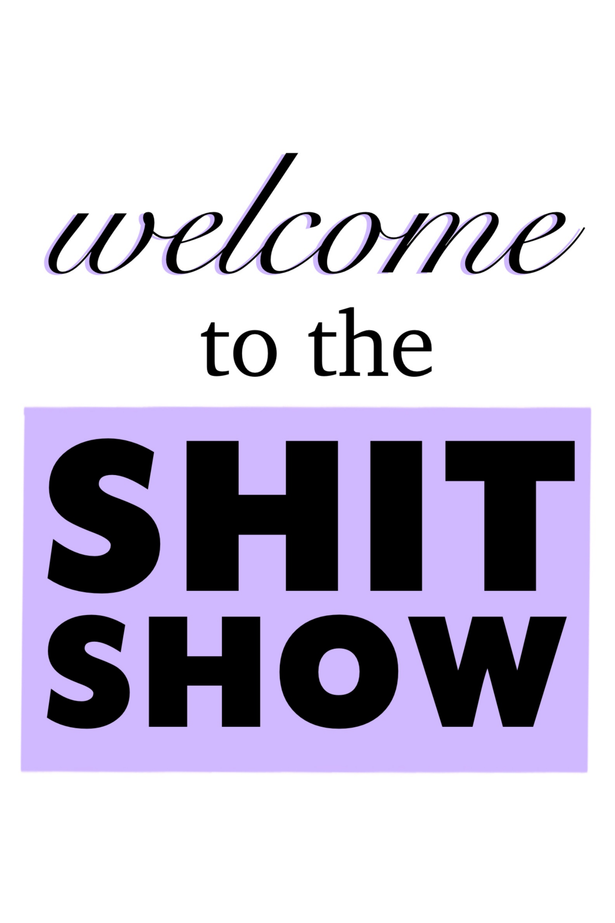 Welcome' Poster