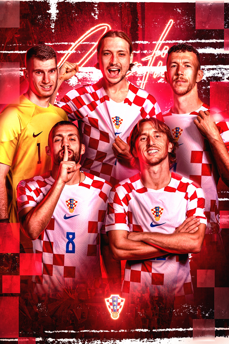 Team Croatia' Poster