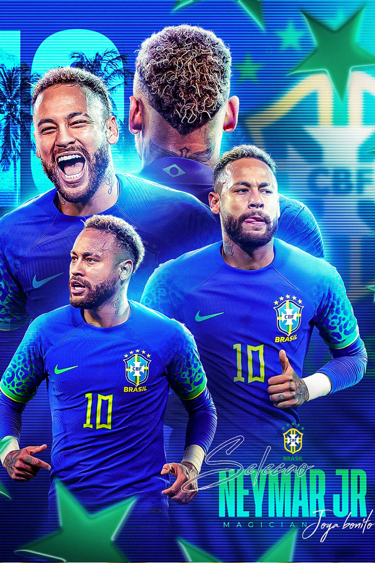 Neymar 'Joga Bonito' Poster