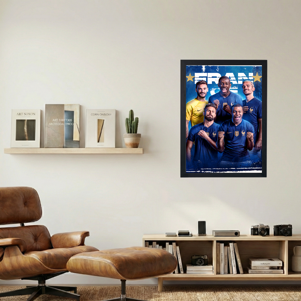 Team France' Poster - Mockup 1