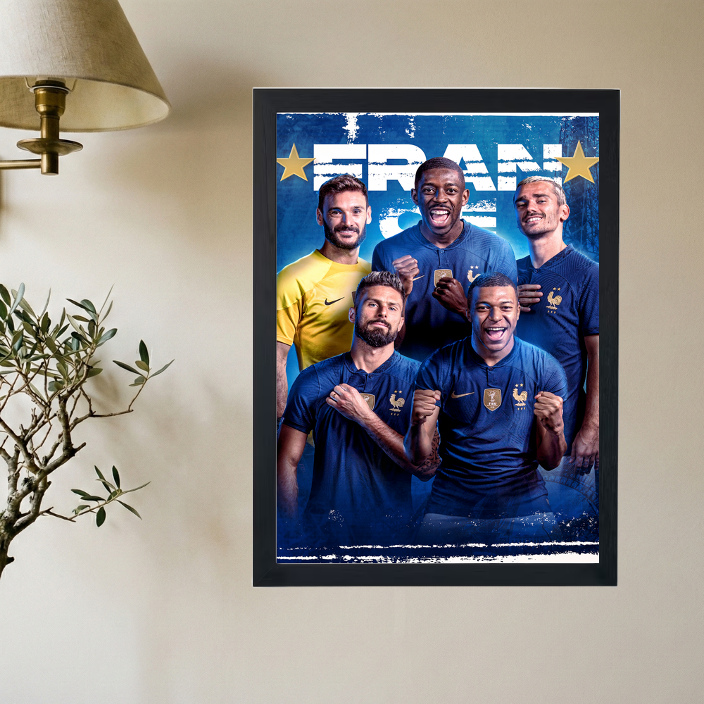 Team France' Poster - Mockup 2