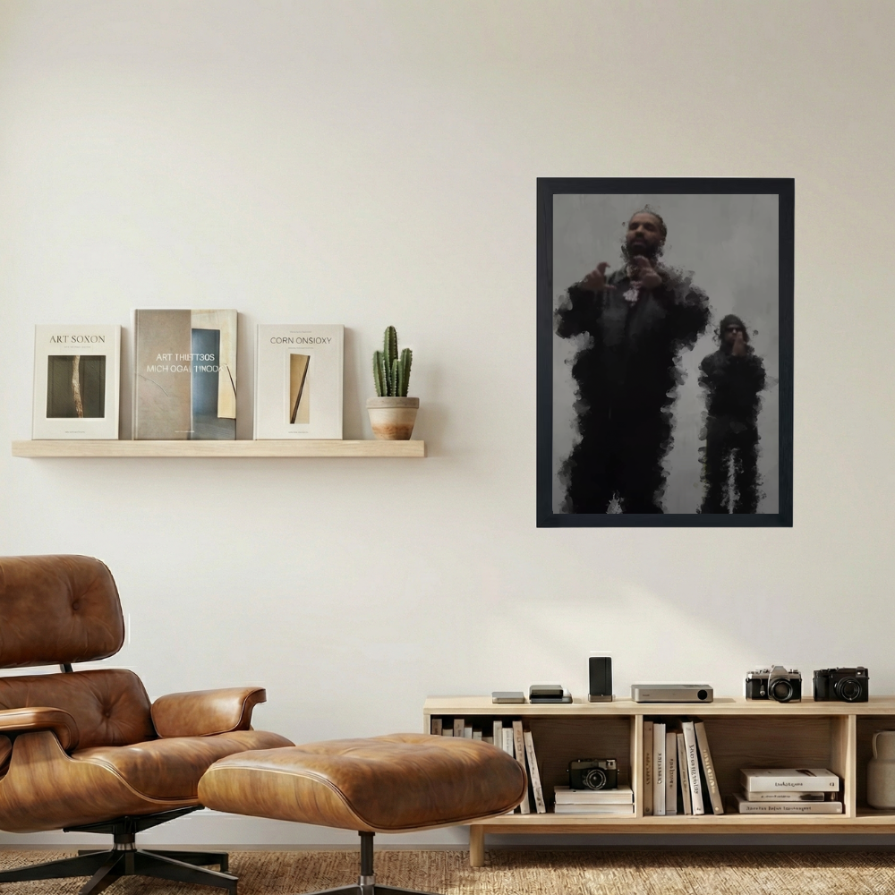 Drake x 21 Savage 'Her Loss Oil' Poster - Mockup 1