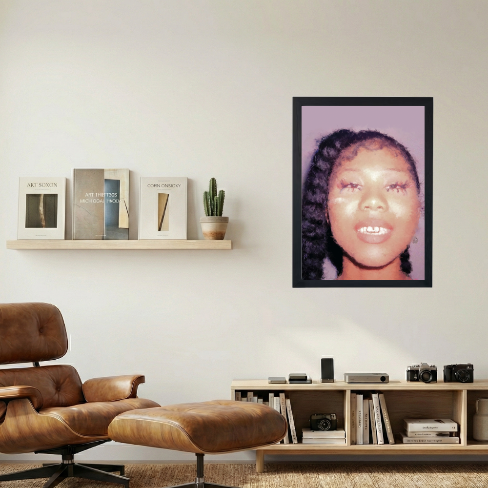 Drake x 21 Savage 'Her Loss Album Oil' Poster - Mockup 1