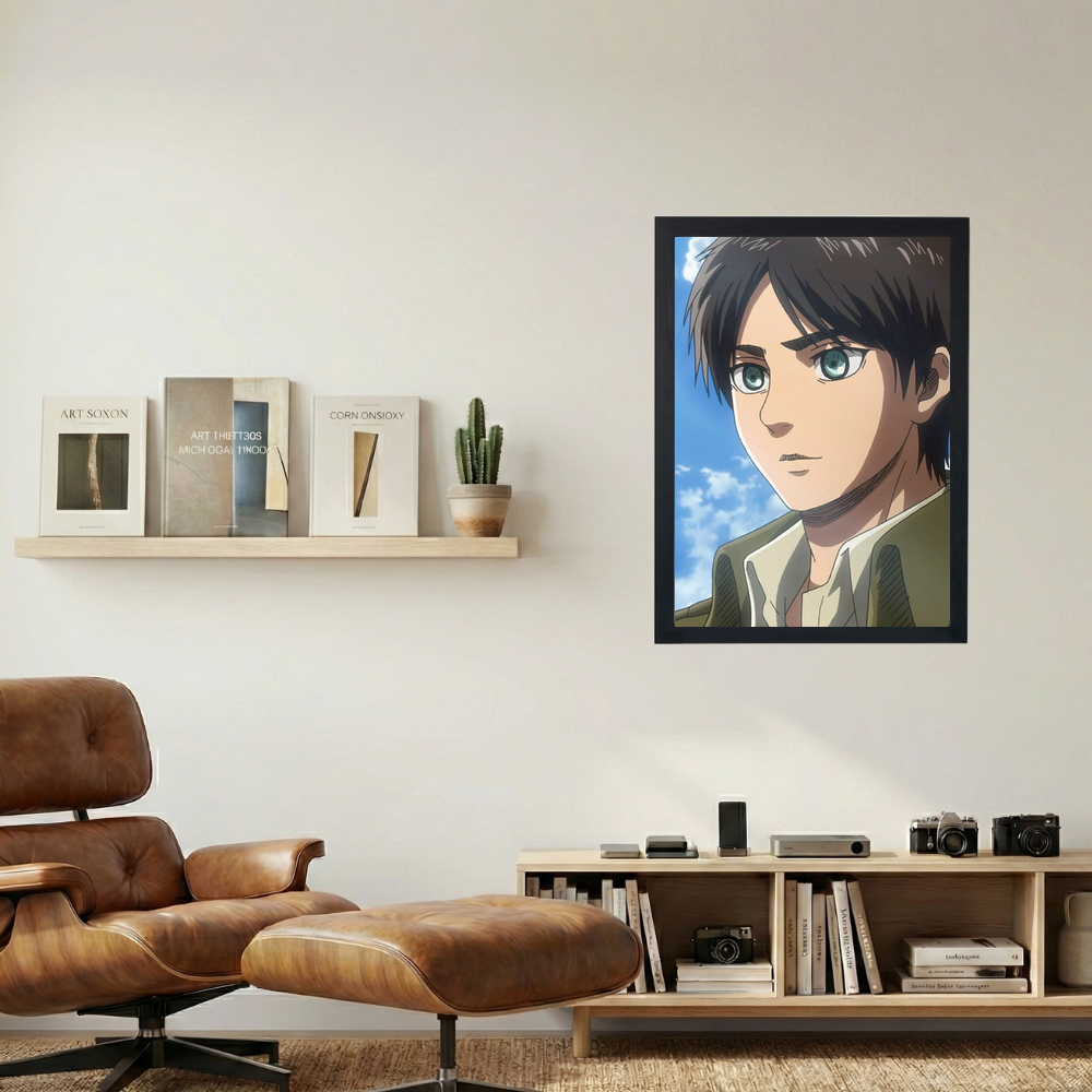 Attack on Titans 'Eren' Poster - Mockup 1