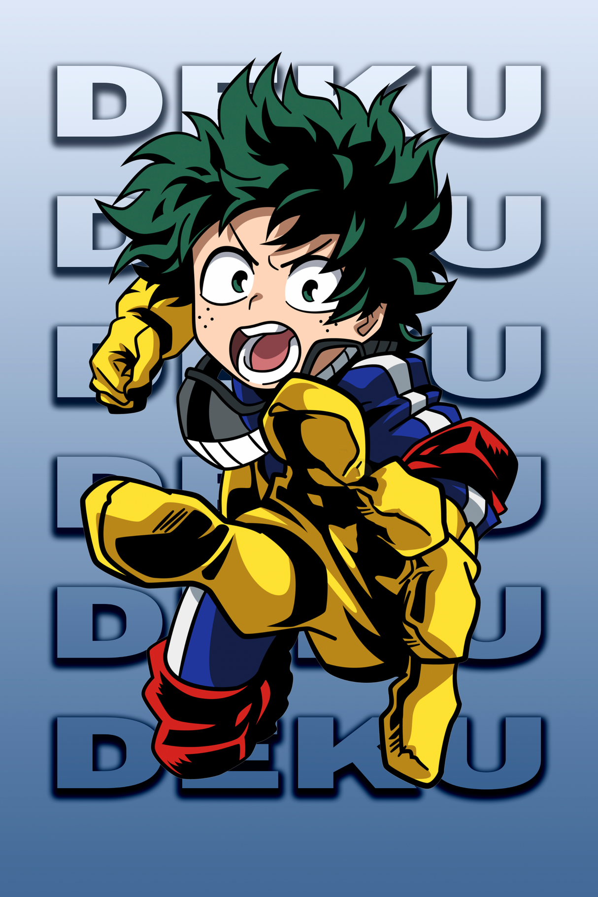 Deku 'Deku Reach' Poster - Mockup 1