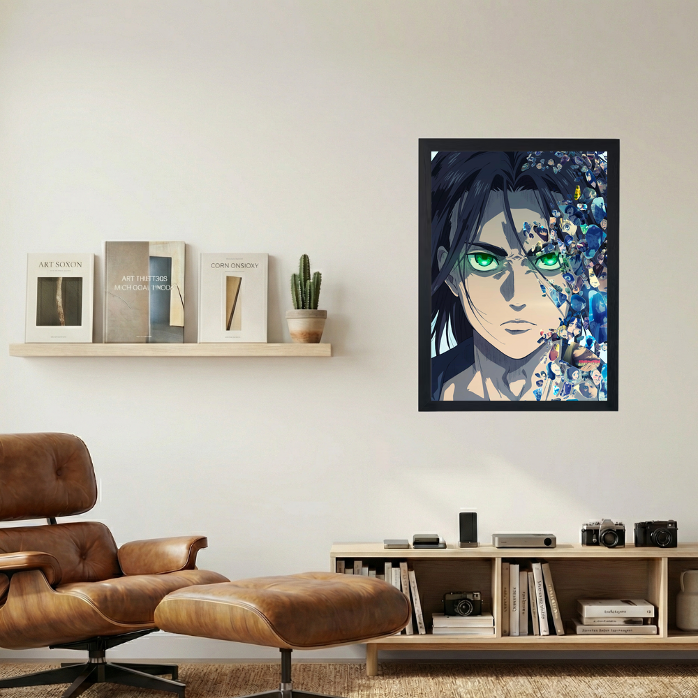 Attack On Titans 'Eren Memories' Poster - Mockup 1