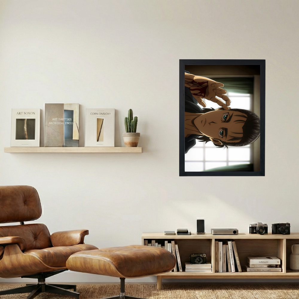 Attack On Titans 'Eren Bloody Hand' Poster - Mockup 1