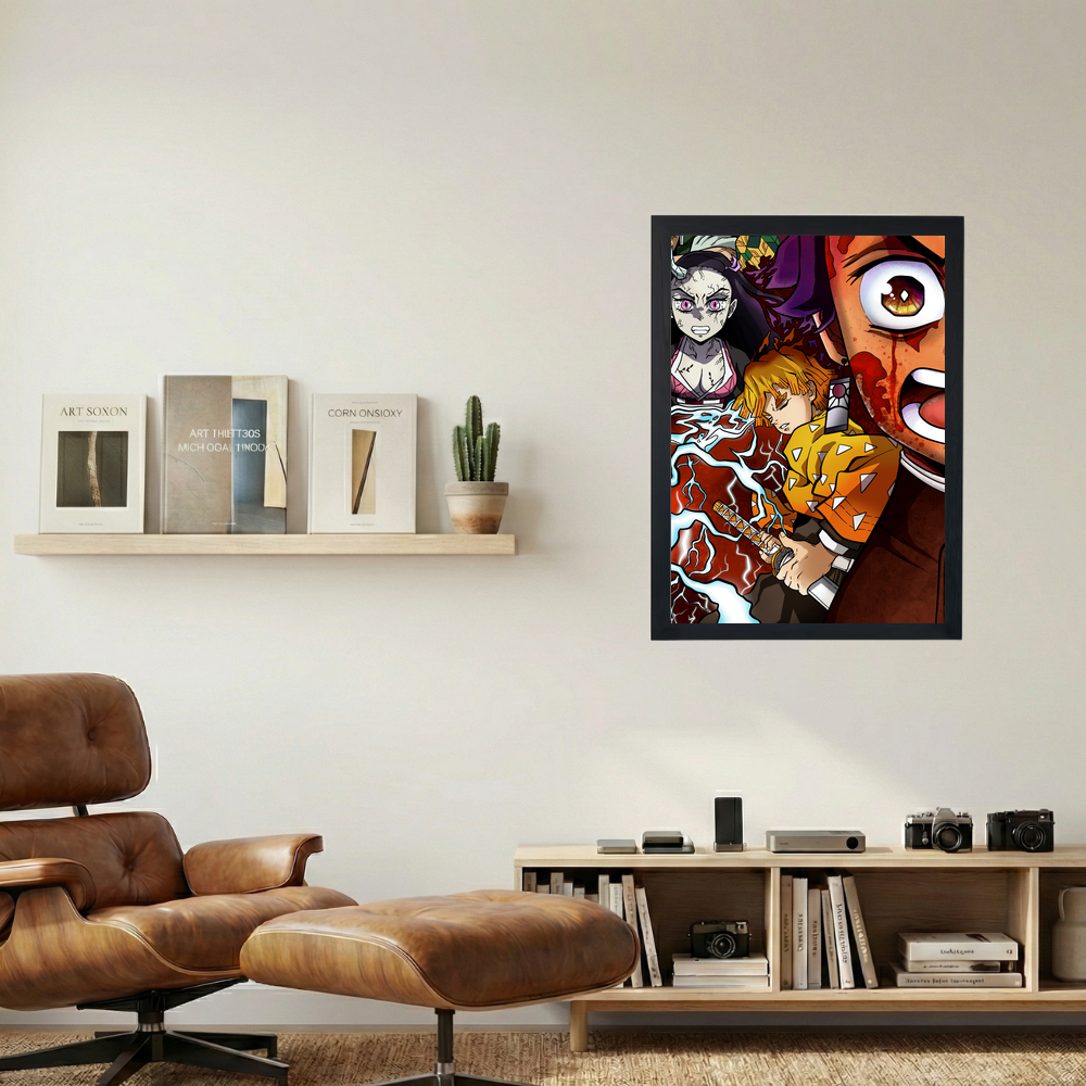 Zenitsu 'Battle Ready' Poster - Mockup 1