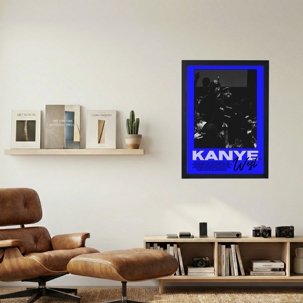 Kanye West 'Jesus is King' Poster - Mockup 1