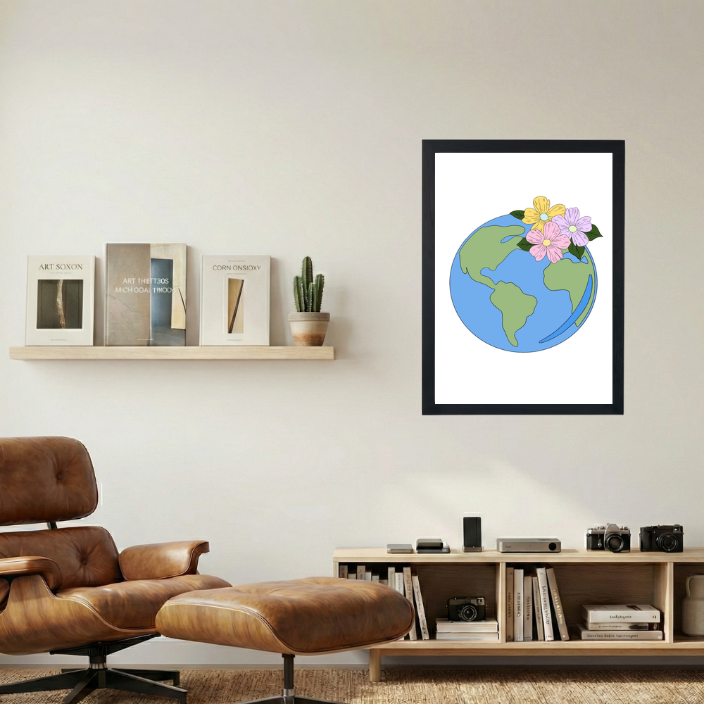 Mother Earth Poster - Mockup 1