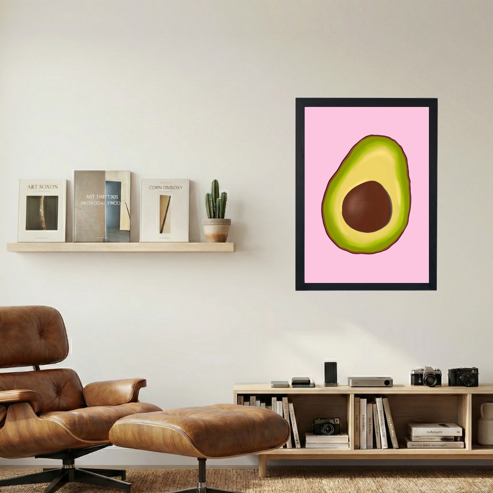 Avocado Poster - Mockup 1
