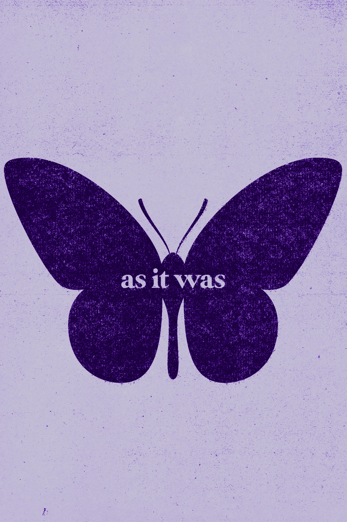 As It Was Poster