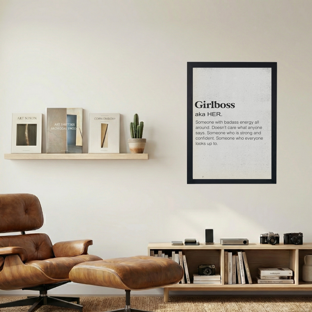 Girlboss Poster - Mockup 1