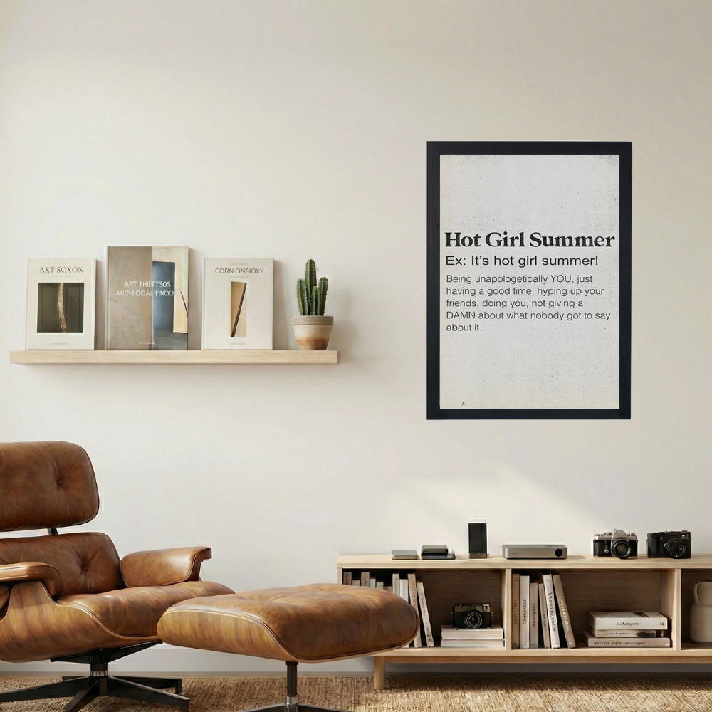 Hot Girl Summer Poster - Mockup 1