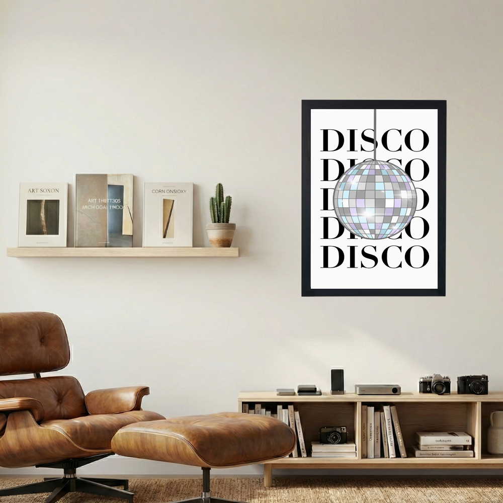 Disco Poster - Mockup 1
