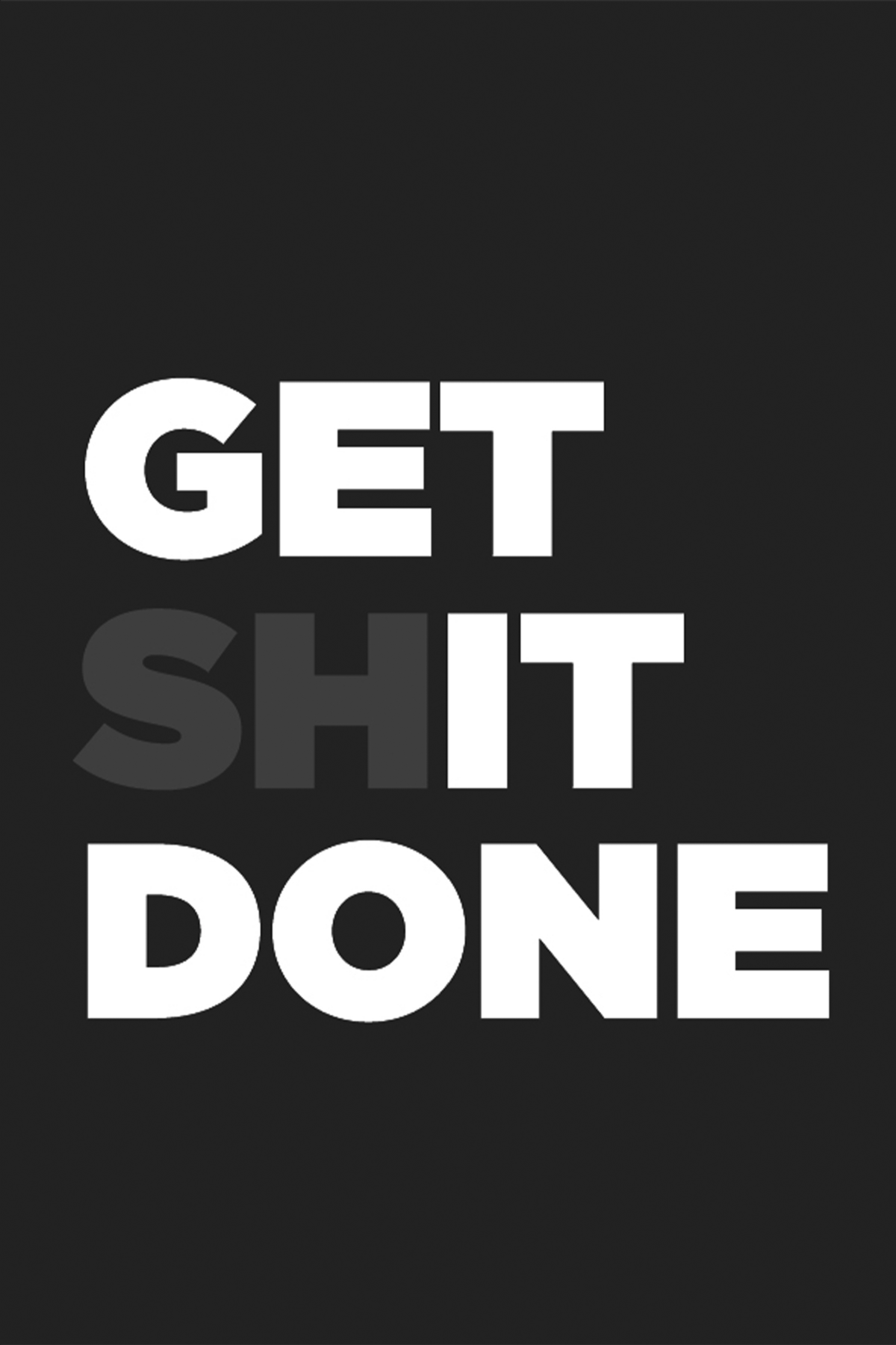 Get It Done Poster