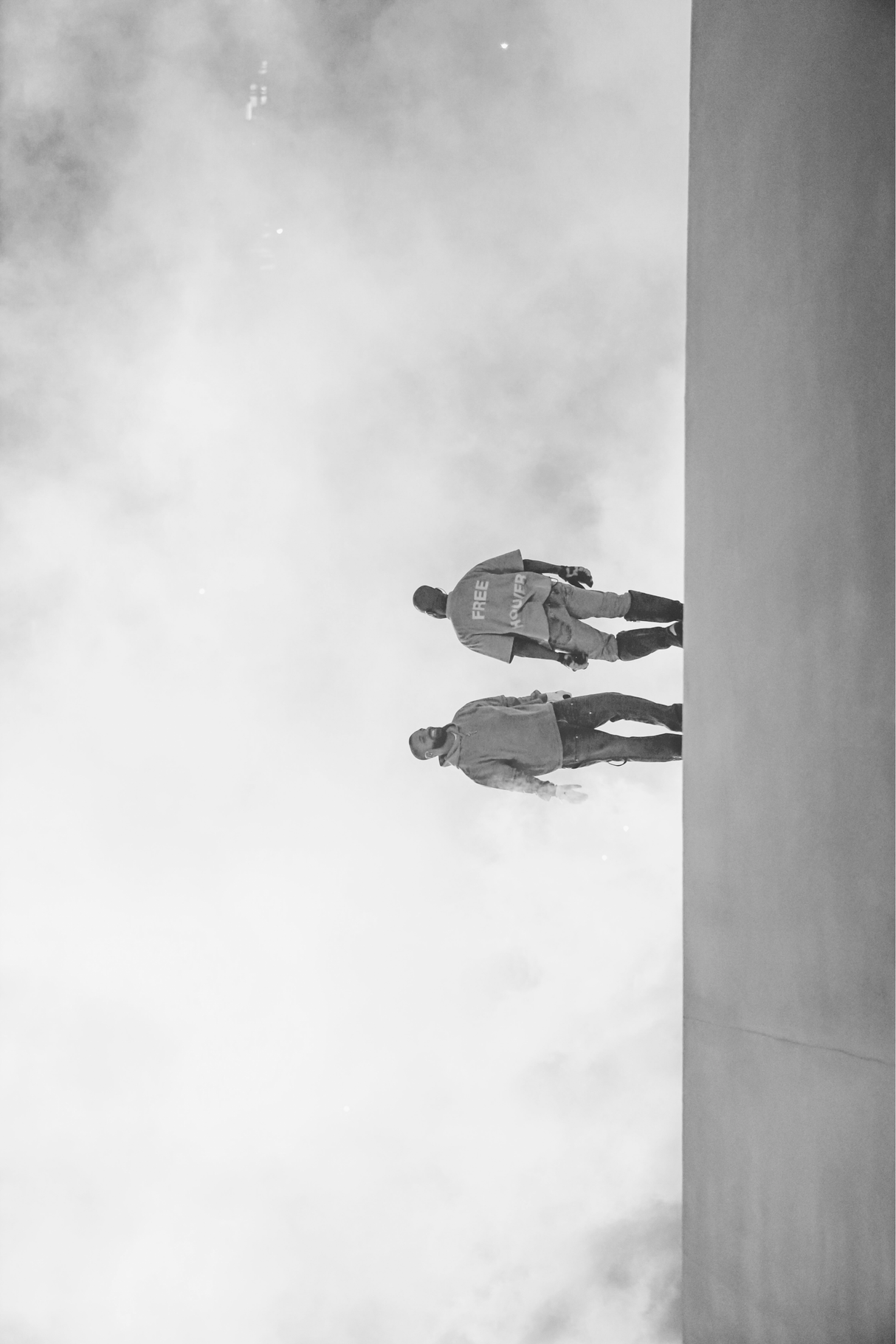 Drake x Kanye West 'Goats' B&W Poster