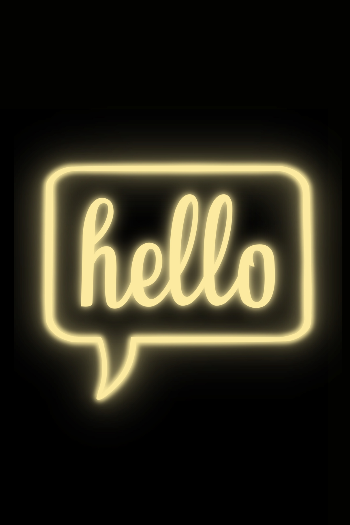 Hello' Poster