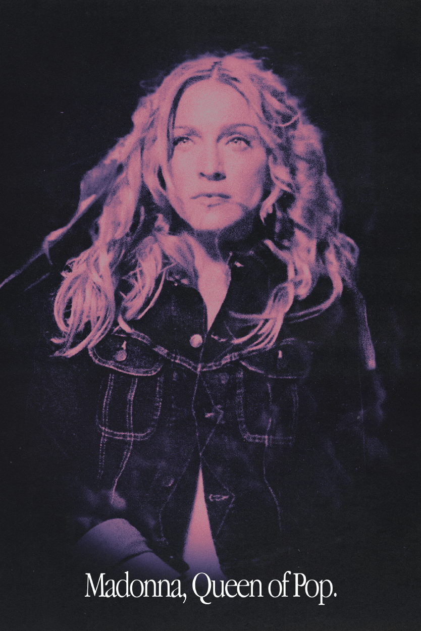 Madonna 'Queen Of Pop' Poster