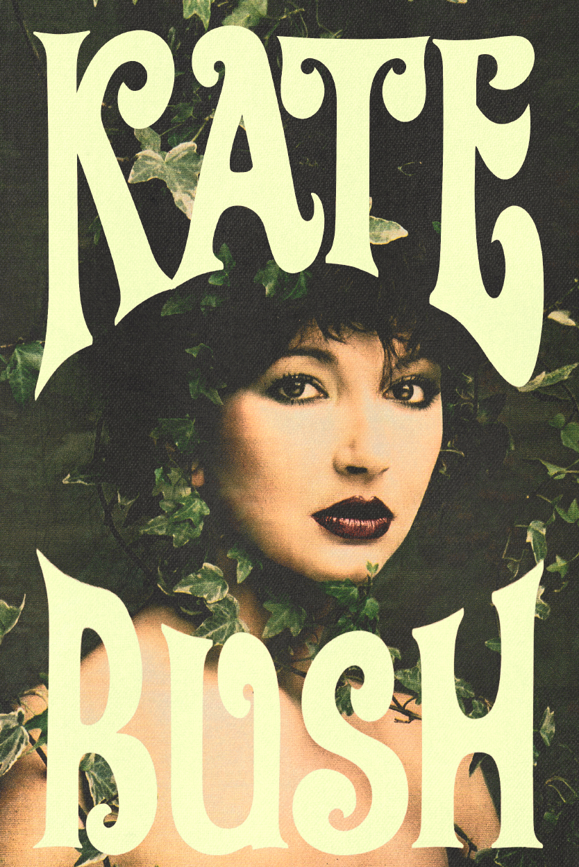 Kate Bush 'Queen' Poster