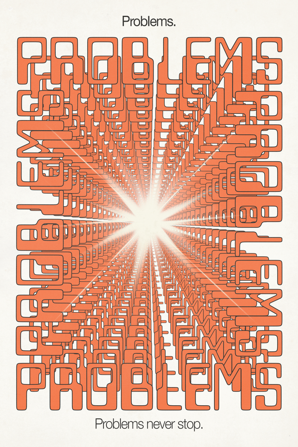 Problems.' Poster