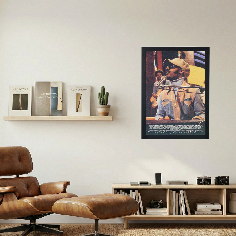 Stevie Wonder 'Youngin' Poster - Mockup 1
