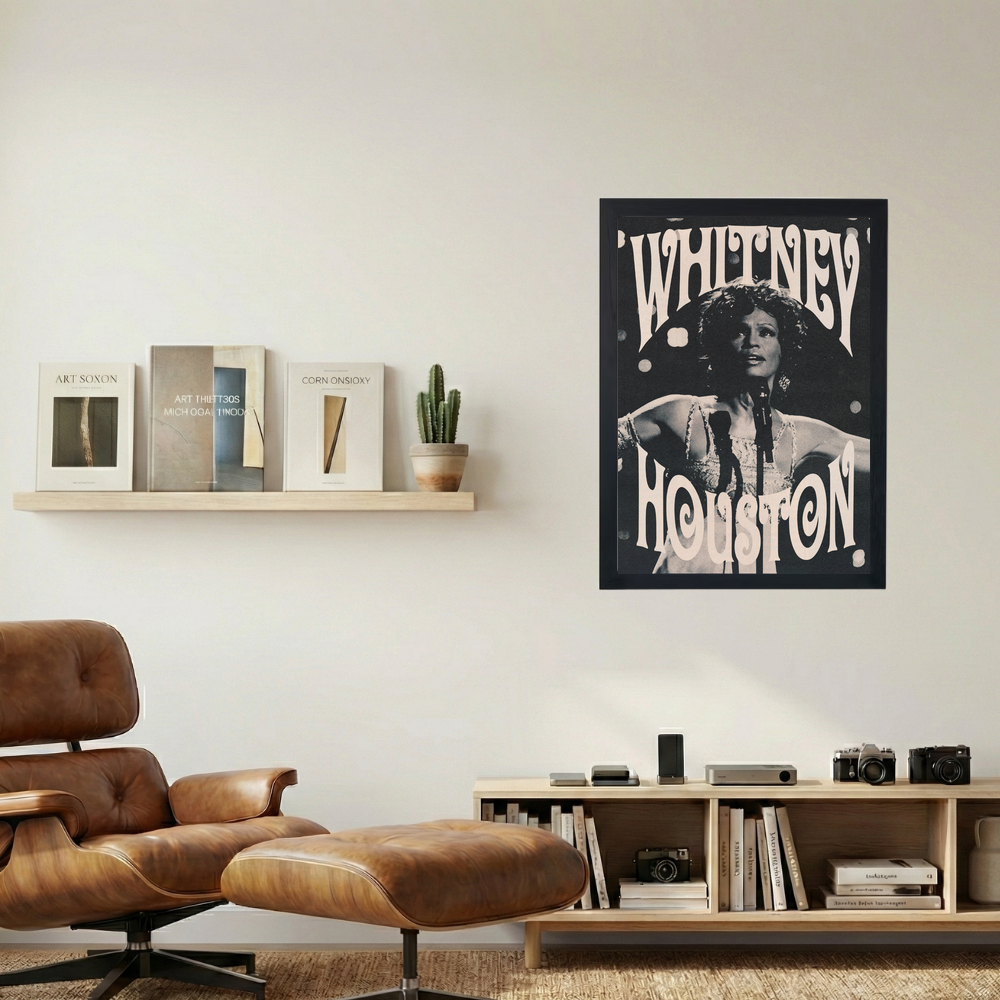 Whitney Houston Poster - Mockup 1