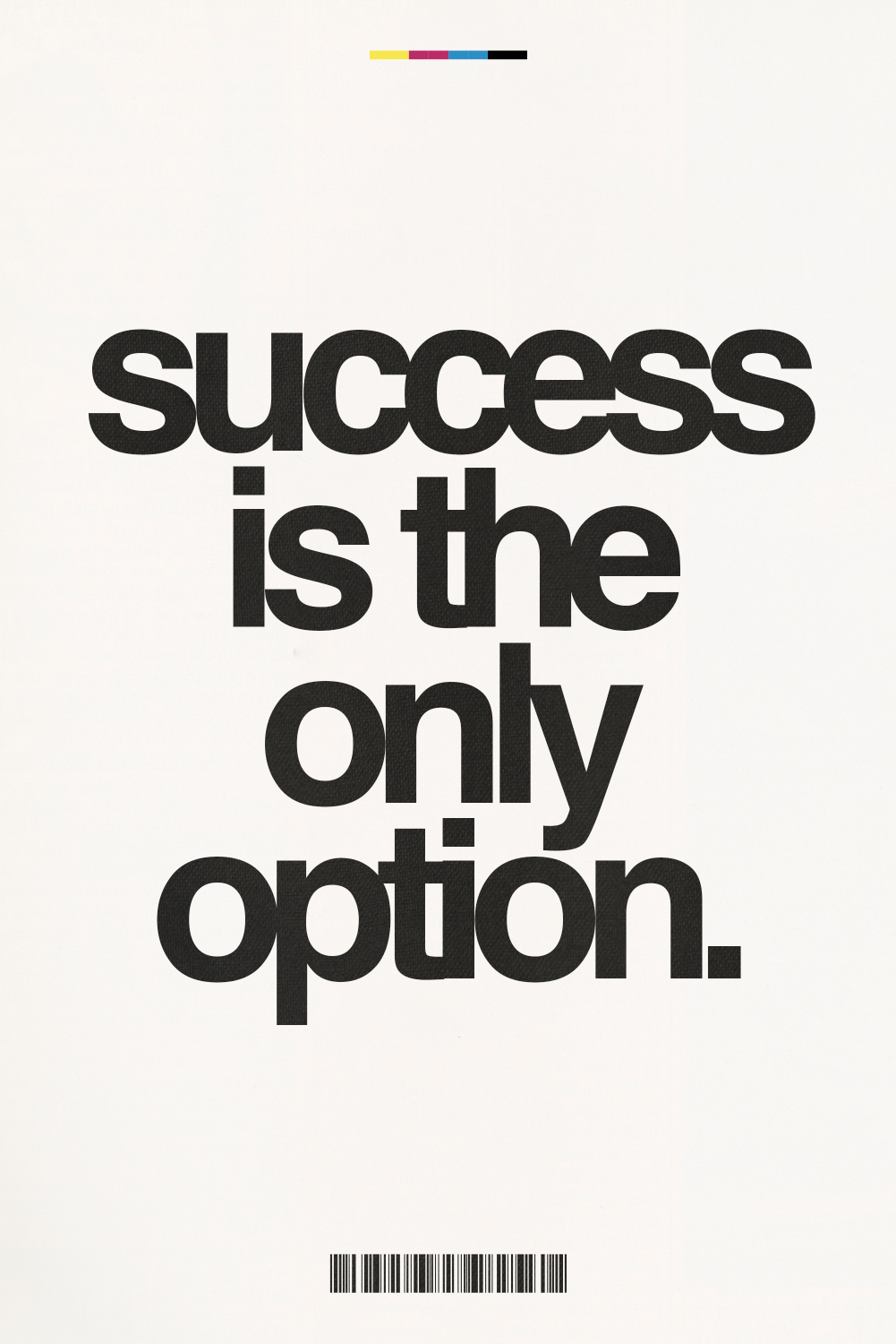 The Only Option' Poster