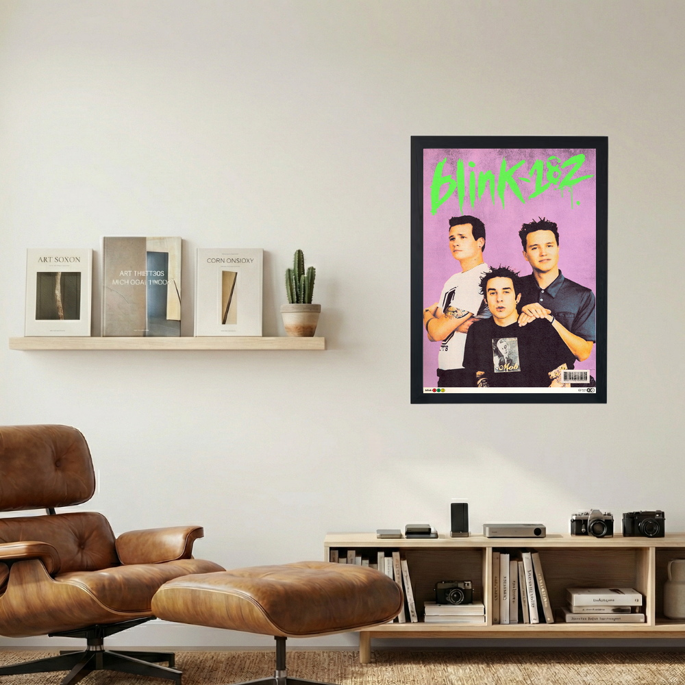 Blink-182 'Cover' Poster - Mockup 1