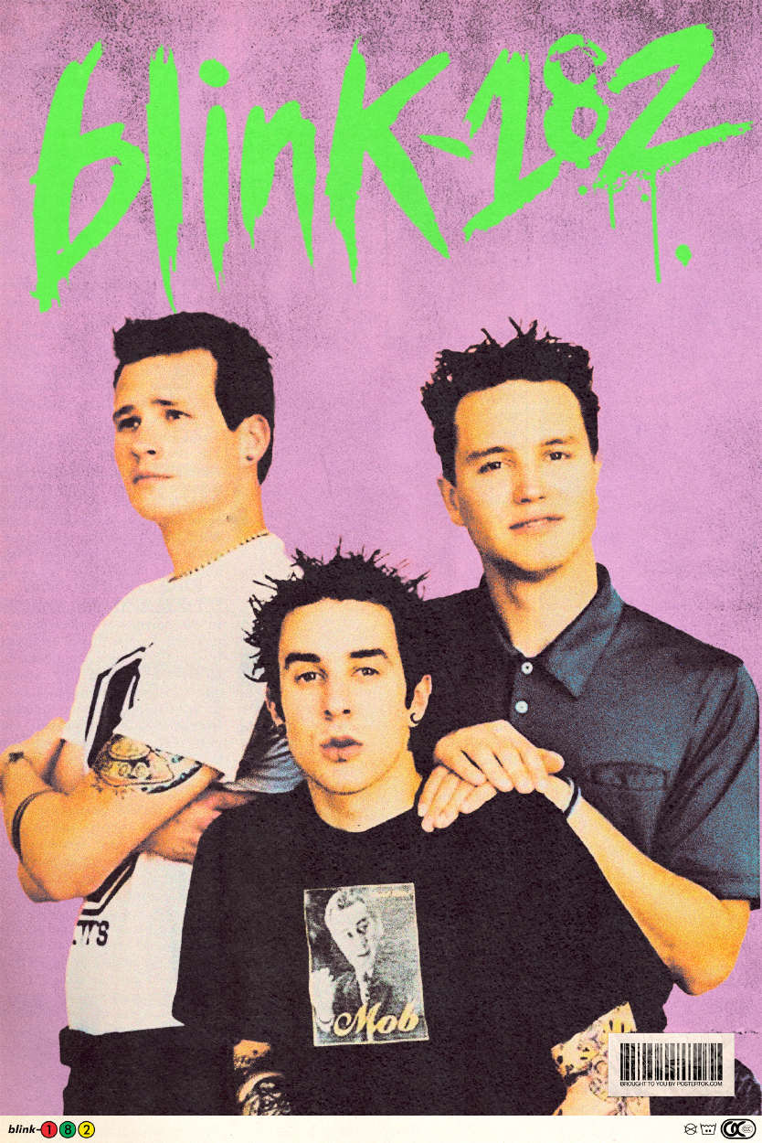 Blink-182 'Cover' Poster