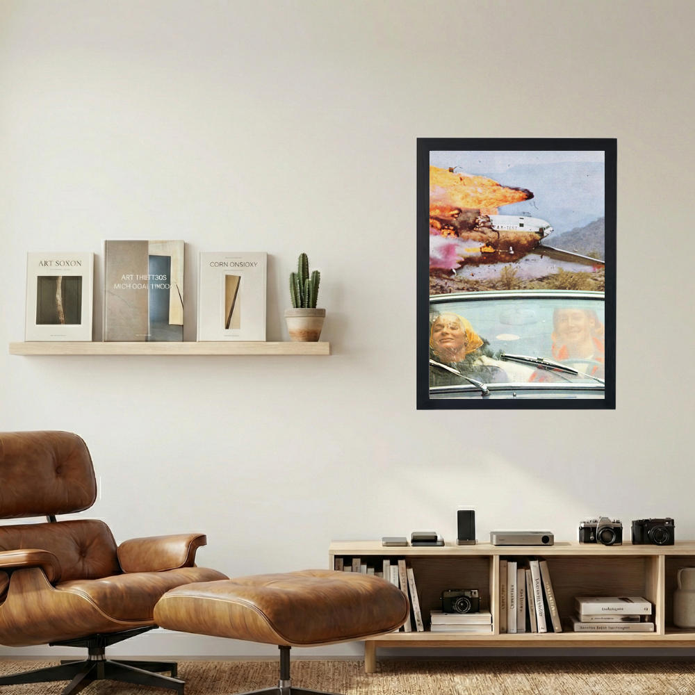 Plane Crash' Poster - Mockup 1