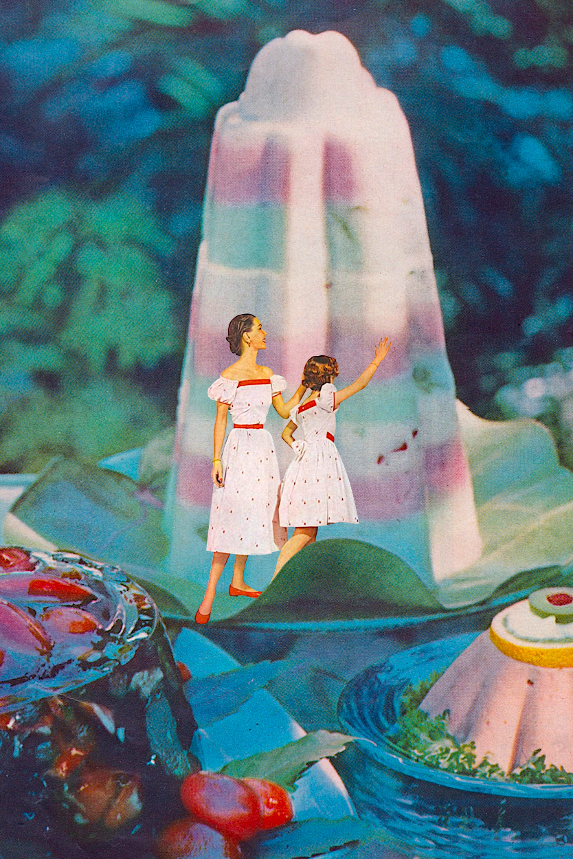 Candy' Collage Poster