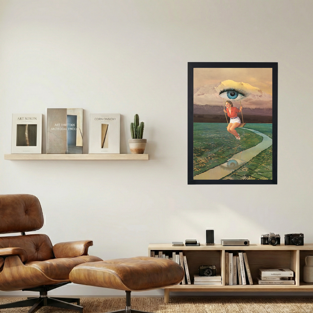 Swings' Collage Poster - Mockup 1