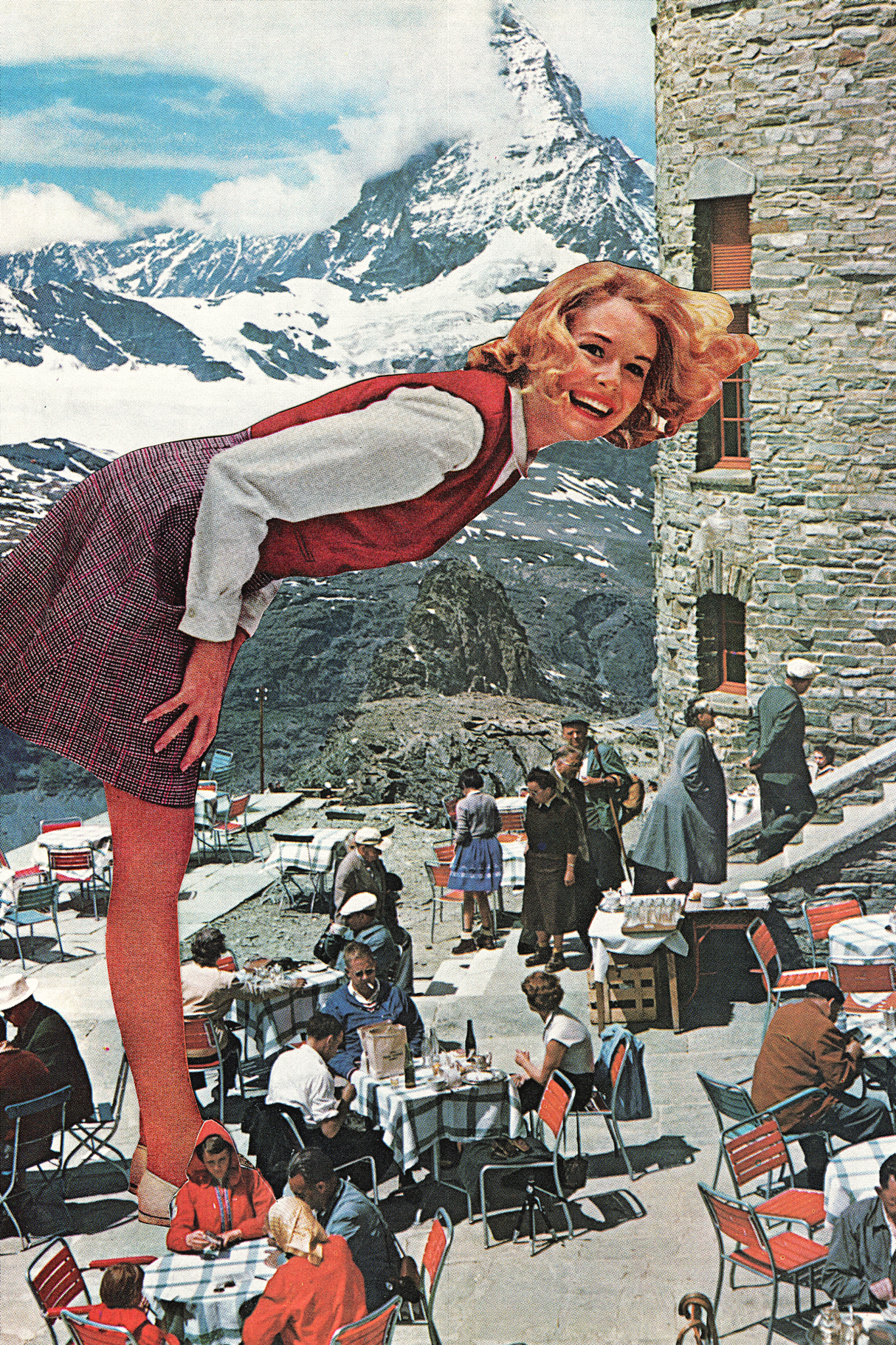 Giantess' Collage Poster