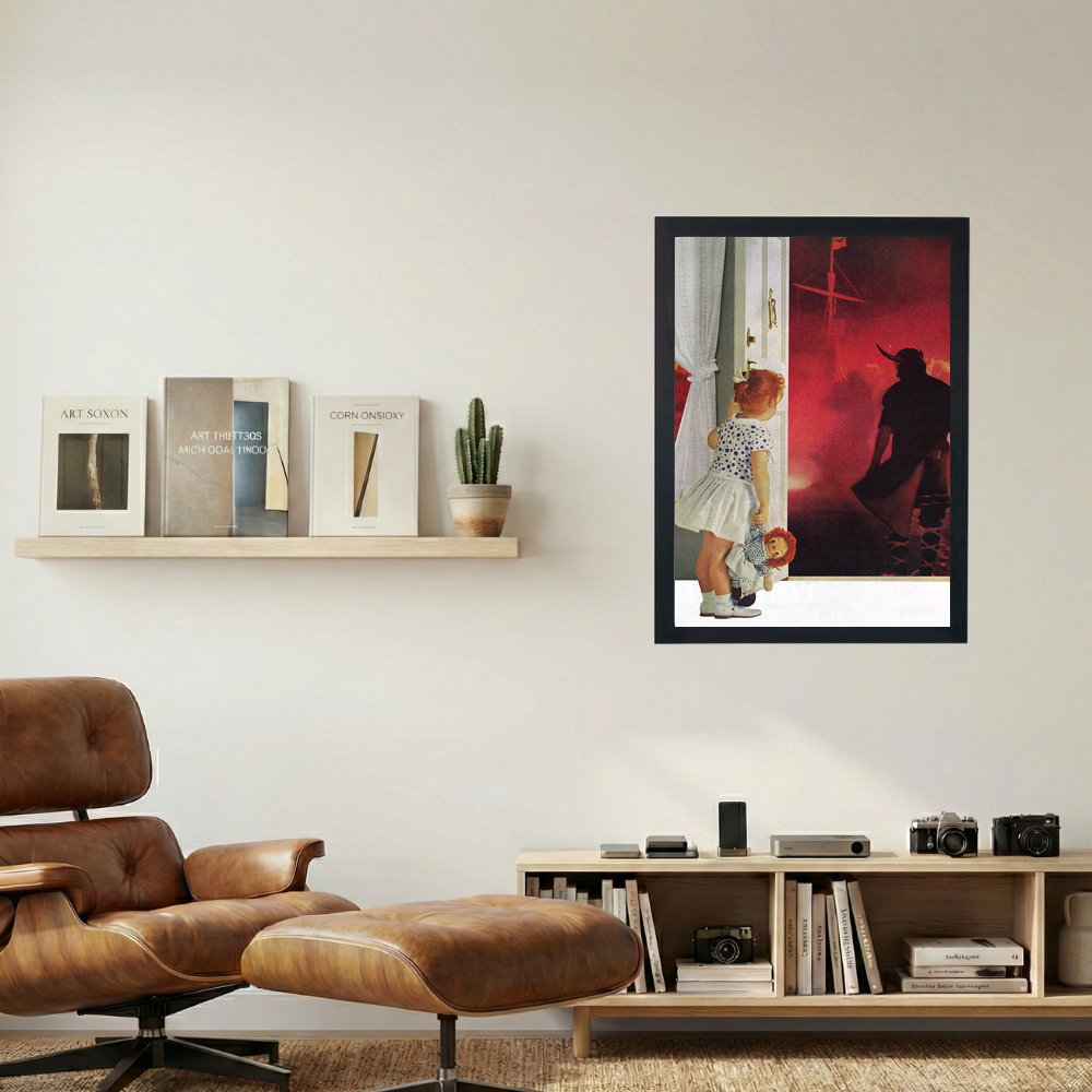 Hellscape' Collage Poster - Mockup 1