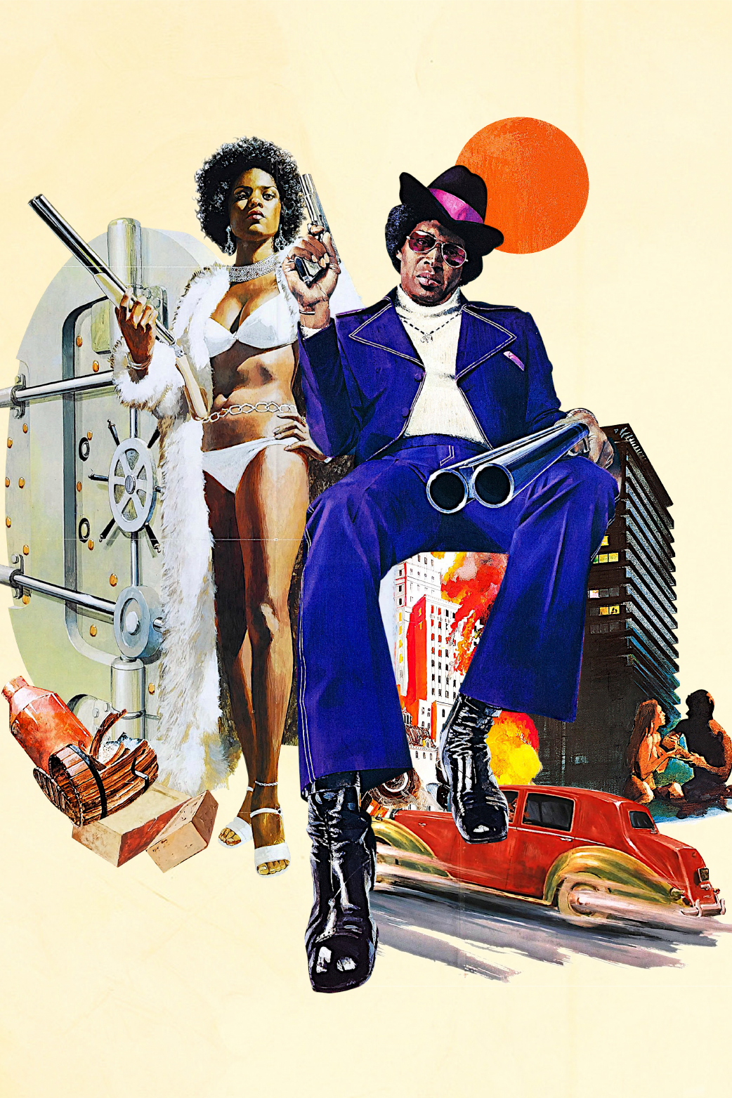 Badass' Collage Poster